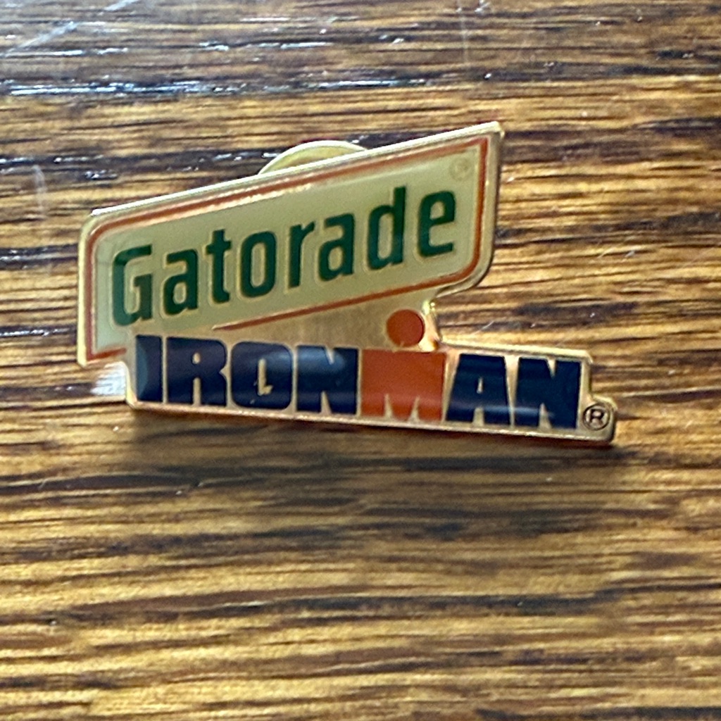 Vintage Gatorade Ironman Triathlon Pin